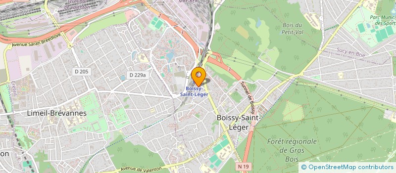 localisation de l'entreprise BOSFOR à BOISSY-SAINT-LEGER