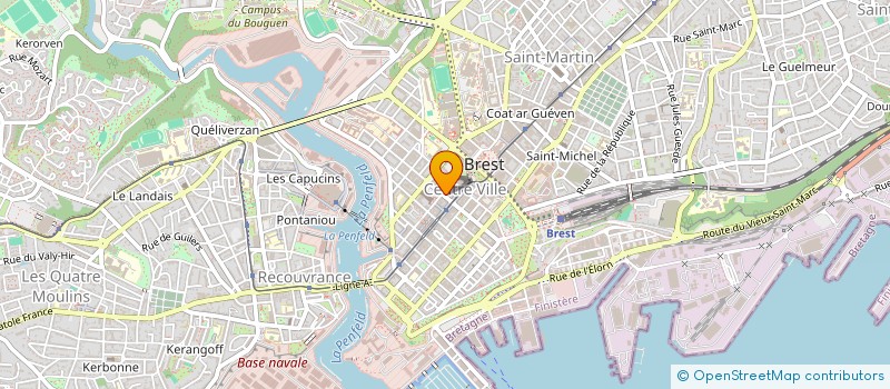 localisation de l'entreprise BOSGIO à BREST
