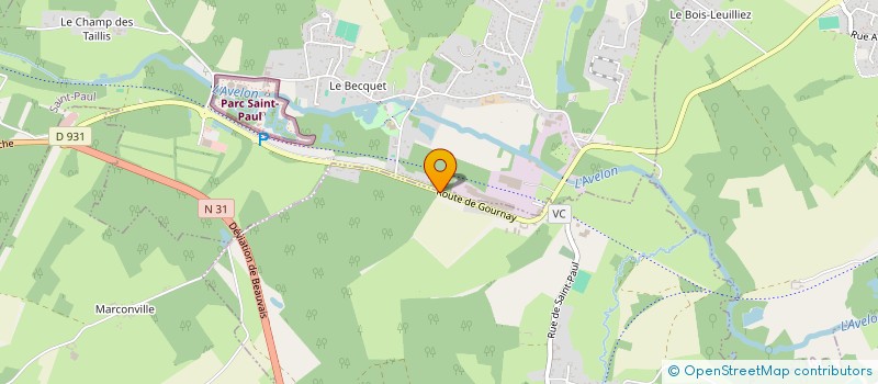 localisation de l'entreprise BOSHI  ONS-EN-BRAY