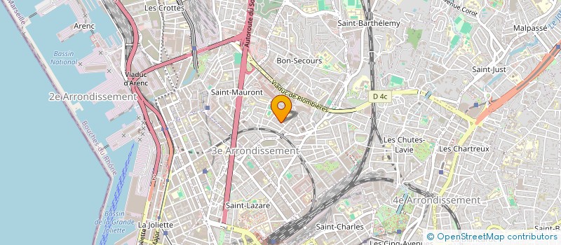 localisation de l'entreprise BOSKE à MARSEILLE