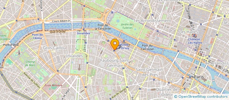 localisation de l'entreprise BOSLE KOWALSKI à PARIS