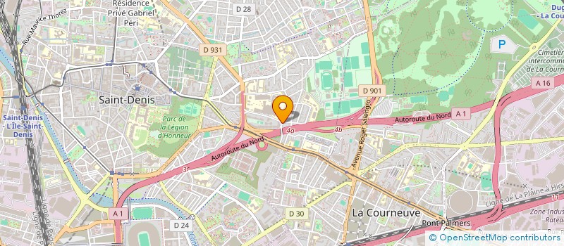 localisation de l'entreprise BOSON SYSTEMS à SAINT-DENIS