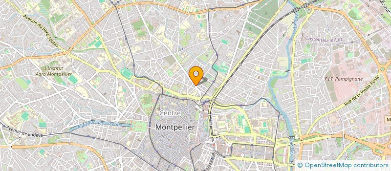 localisation de l'entreprise BOSONNET & SIMOES  MONTPELLIER