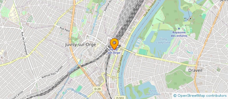 localisation de l'entreprise BOSPHORE à JUVISY-SUR-ORGE