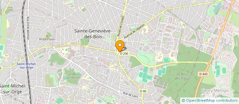 localisation de l'entreprise BOSPHORE à SAINTE-GENEVIEVE-DES-BOIS