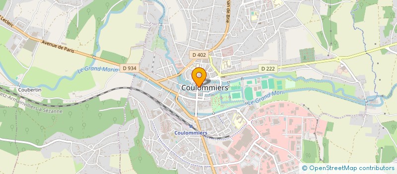 localisation de l'entreprise BOSPHORE à COULOMMIERS