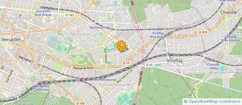 localisation de l'entreprise BOSPHORE COMMUNICATION à VERSAILLES