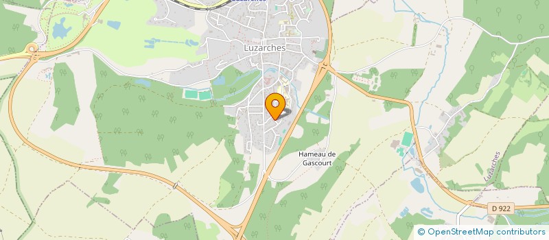 localisation de l'entreprise BOSQUET DE SOGNOLLES à LUZARCHES
