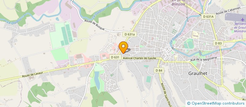 localisation de l'entreprise BOSQUET MEDICAL SERVICE à GRAULHET