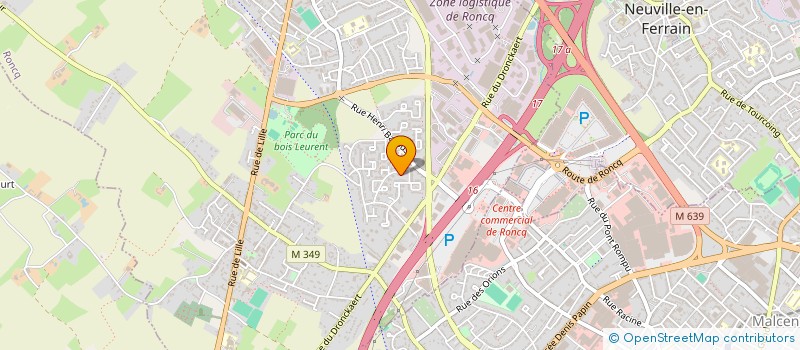 localisation de l'entreprise BOSQUIEL PATRIMOINE à RONCQ