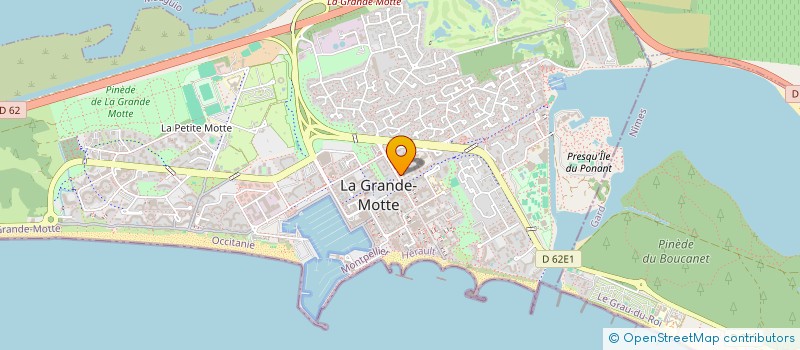 localisation de l'entreprise BOSS  LA GRANDE-MOTTE