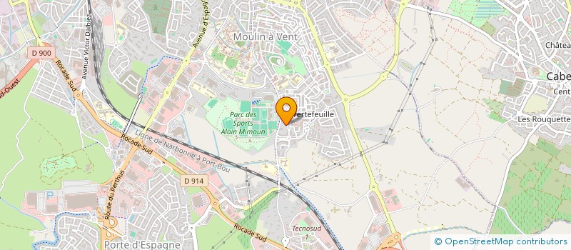 localisation de l'entreprise BOSS BTP 66  PERPIGNAN