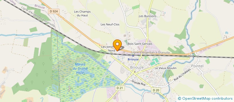 localisation de l'entreprise BOSS & BUSINESS CONSULTANT à BRIOUZE