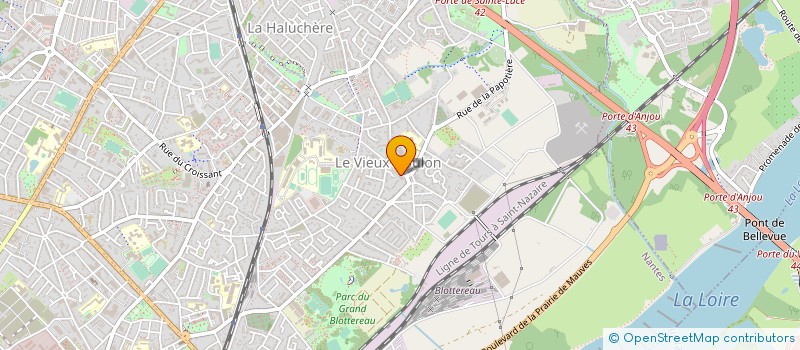 localisation de l'entreprise BOSS DISTRIBUTION à NANTES