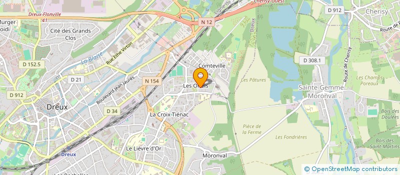 localisation de l'entreprise BOSS LADIES à DREUX