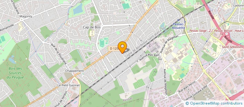 localisation de l'entreprise BOSS & PILOT à PESSAC