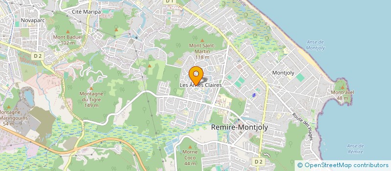 localisation de l'entreprise BOSS POPO  REMIRE-MONTJOLY
