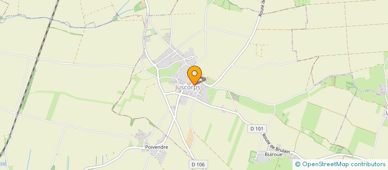 localisation de l'entreprise BOSS RUSH CLUB  JUSCORPS