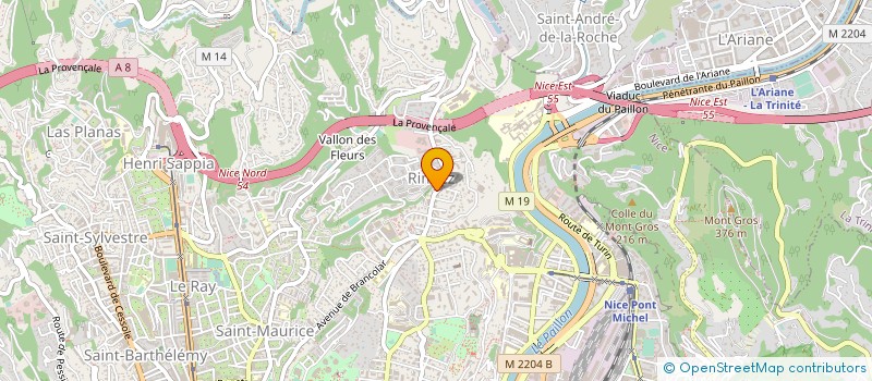 localisation de l'entreprise BOSS SECURITE FRANCE à NICE