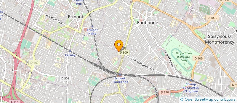 localisation de l'entreprise BOSS SERVICES à EAUBONNE