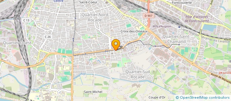 localisation de l'entreprise BOSS SERVICES  MONTEUX