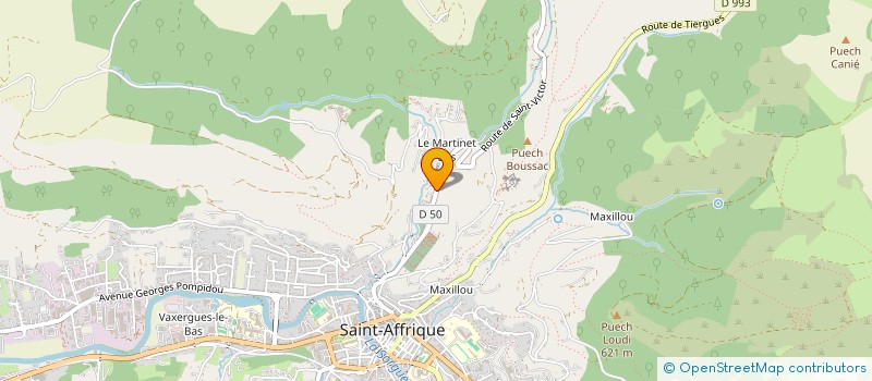 localisation de l'entreprise BOSSAN AZAM  SAINT-AFFRIQUE