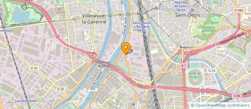 localisation de l'entreprise BOSSARD BASIS  SAINT-DENIS