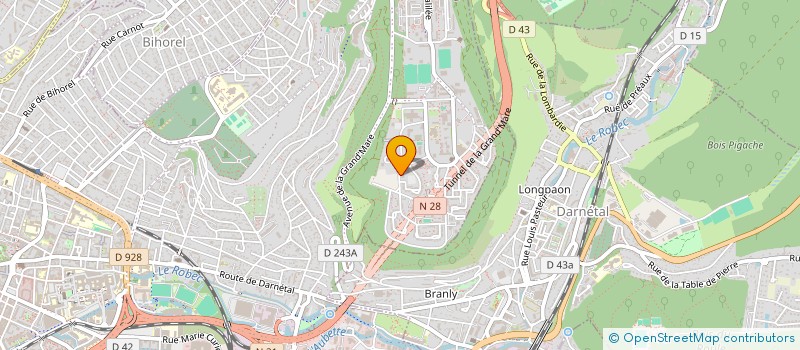 localisation de l'entreprise BOSSARD DOREAU  ROUEN