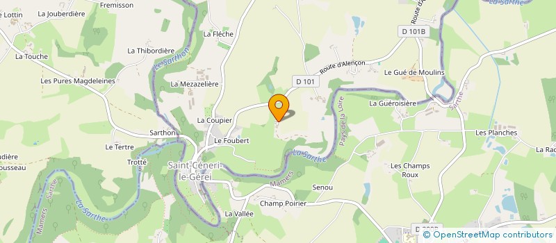 localisation de l'entreprise BOSSARD FERBLANTIER COUVREUR à SEMALLE