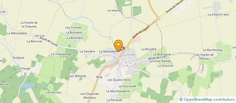 localisation de l'entreprise BOSSARD IMMOBILIER  CUSSAY