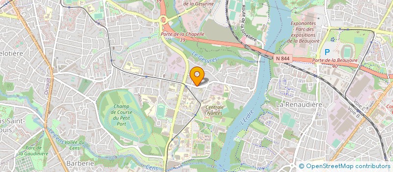 localisation de l'entreprise BOSSARD/INDIVISION à NANTES