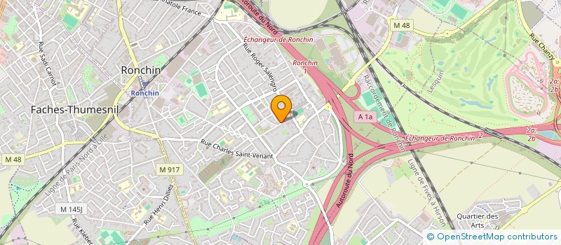 localisation de l'entreprise BOSSAVIT  RONCHIN