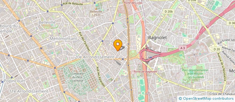 localisation de l'entreprise BOSSEM  PARIS