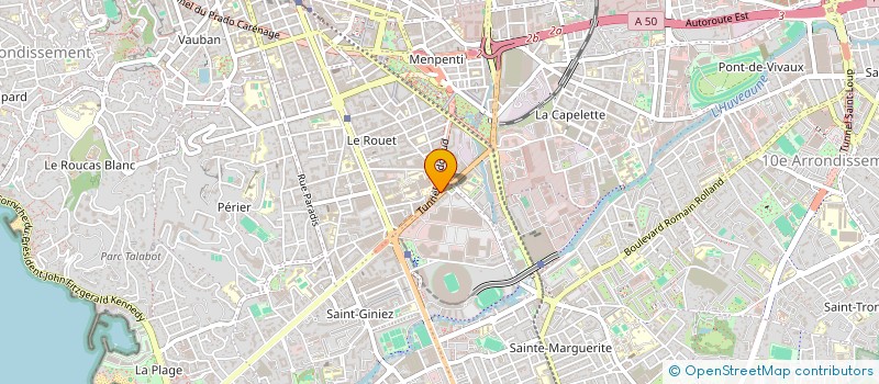 localisation de l'entreprise BOSSI à MARSEILLE
