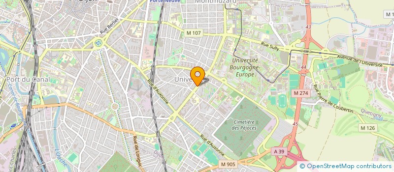 localisation de l'entreprise BOSSON & CO. LOCATIONS  DIJON