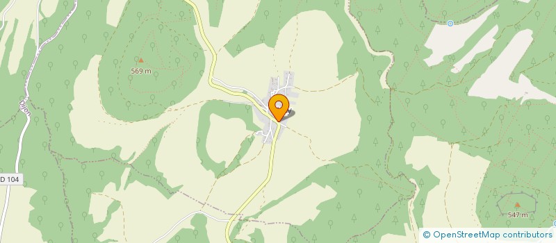 localisation de l'entreprise BOSSONG ENERGIES  URCY