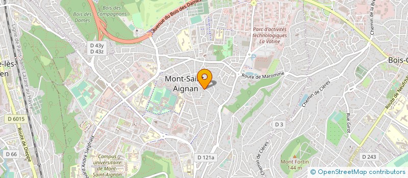 localisation de l'entreprise BOSSUYT AUVRAY  MONT-SAINT-AIGNAN