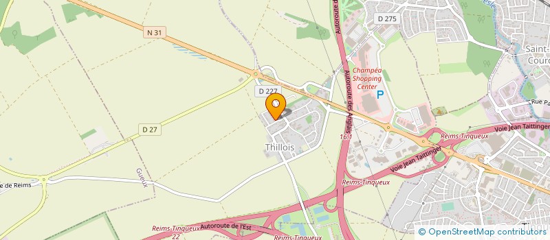 localisation de l'entreprise BOSSY  THILLOIS