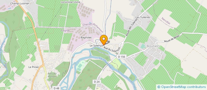 localisation de l'entreprise BOSTAN à BOUTIERS-SAINT-TROJAN