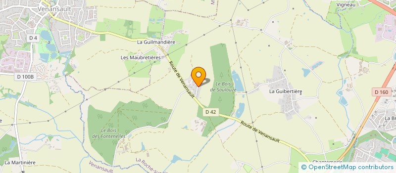 localisation de l'entreprise BOSTART à LA ROCHE-SUR-YON