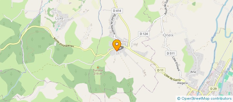 localisation de l'entreprise BOSTENAK  GARRIS