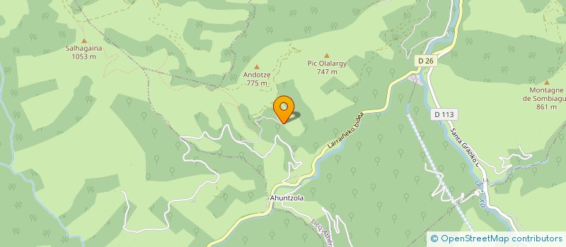 localisation de l'entreprise BOSTMENDIETA  LICQ-ATHEREY