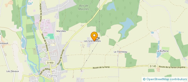localisation de l'entreprise BOSTOEN DF à CHARNY OREE DE PUISAYE