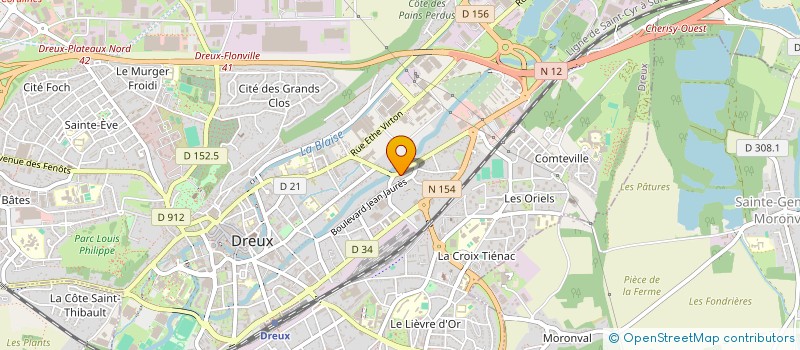 localisation de l'entreprise BOSTON MD à DREUX