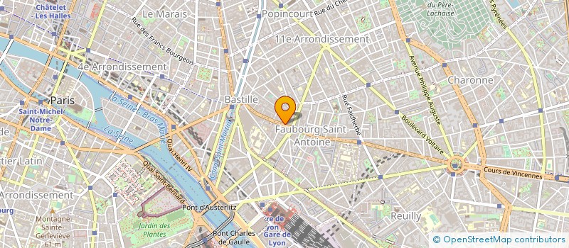 localisation de l'entreprise BOSTON UNIVERSITY PARIS  PARIS 11