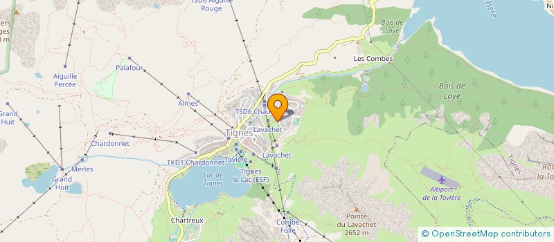 localisation de l'entreprise BOSTONE  TIGNES