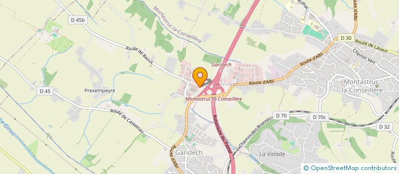 localisation de l'entreprise BOSUA  GARIDECH