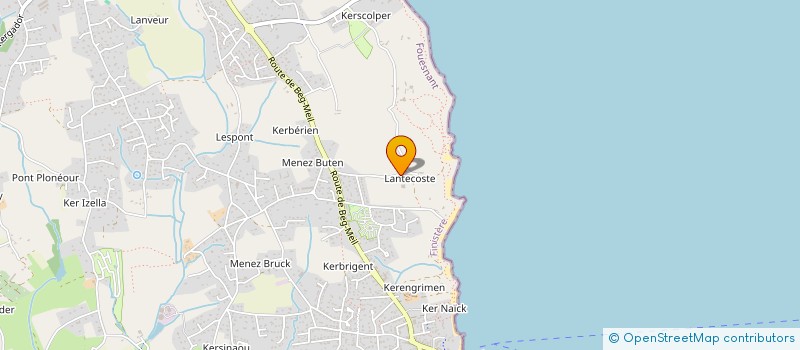 localisation de l'entreprise BOT-CONAN LODGE à FOUESNANT