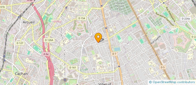 localisation de l'entreprise BOT EXPRESS à VILLEJUIF