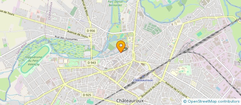 localisation de l'entreprise BOTA à CHATEAUROUX